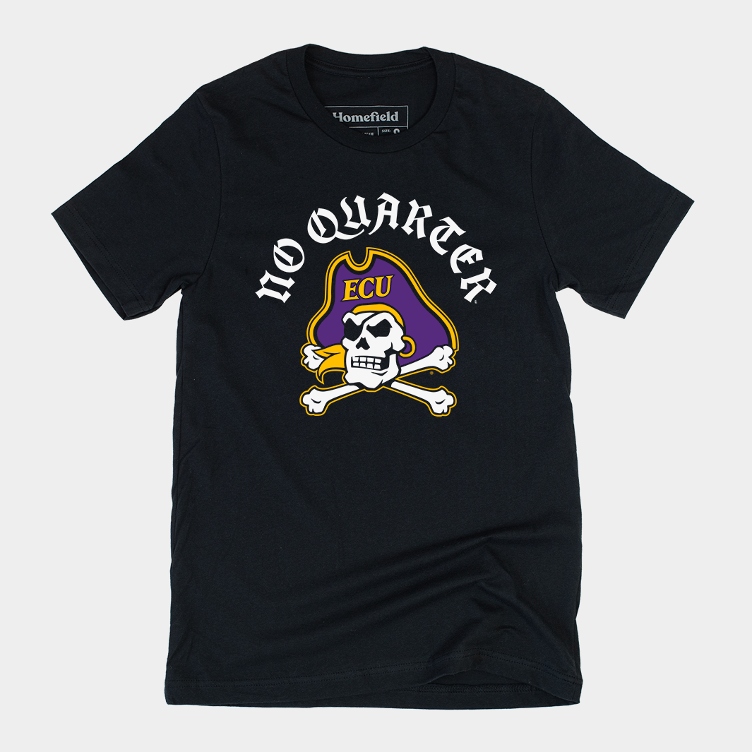 ECU Pirates No Quarter T Shirt Homefield ecu-pirates-no-quarter-t-shirt-homefield