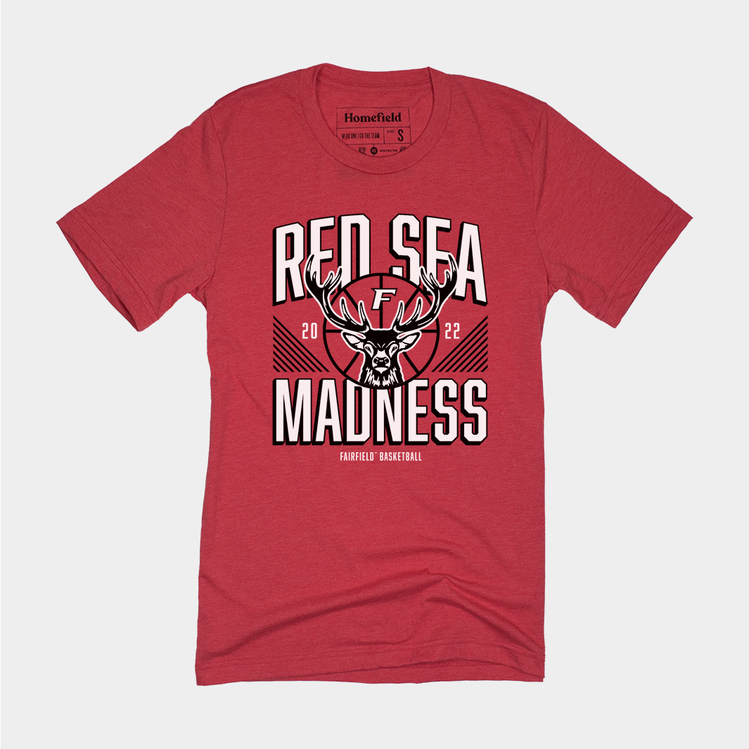 Fairfield Basketball “Red Sea Madness Tee”
