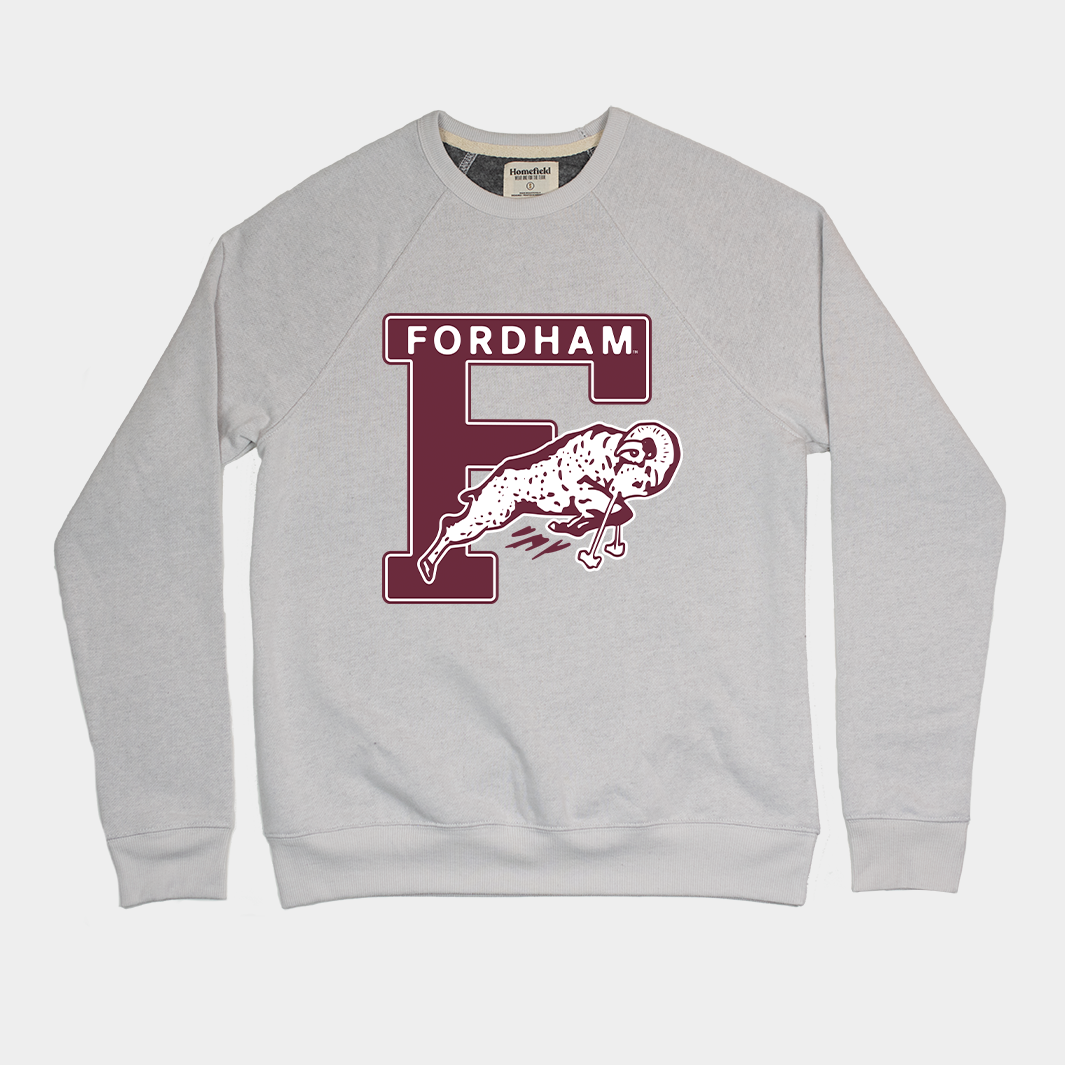 Vintage Fordham Logo Crew
