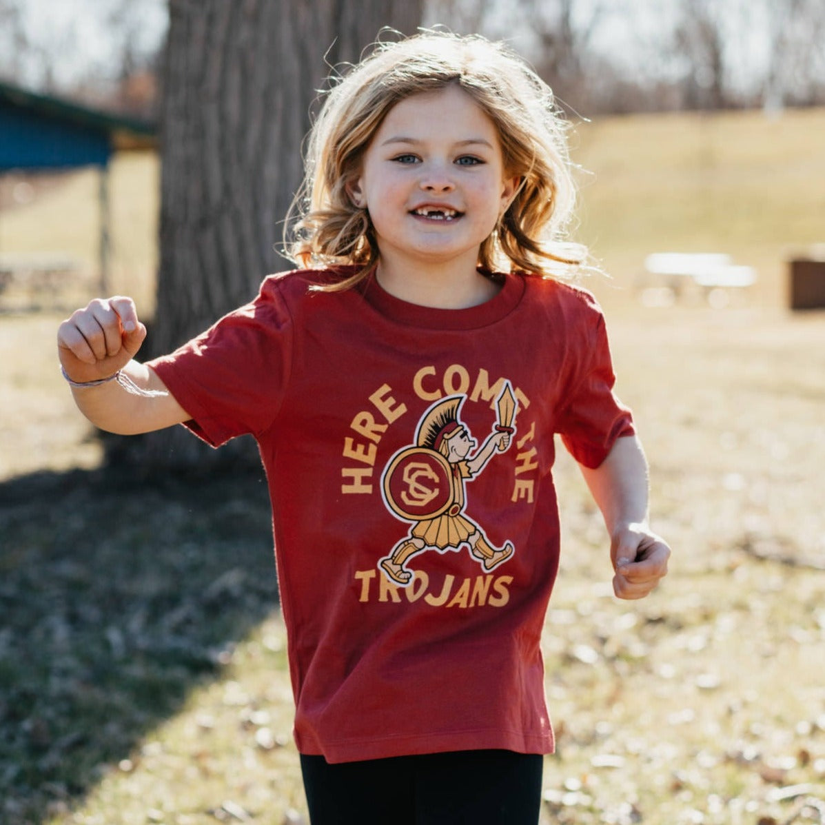 USC "Here Come the Trojans!" Youth Tee