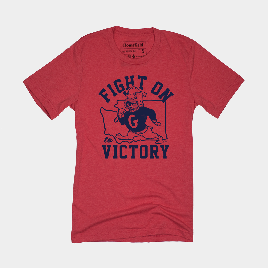 Gonzaga "Fight on to Victory" Tee