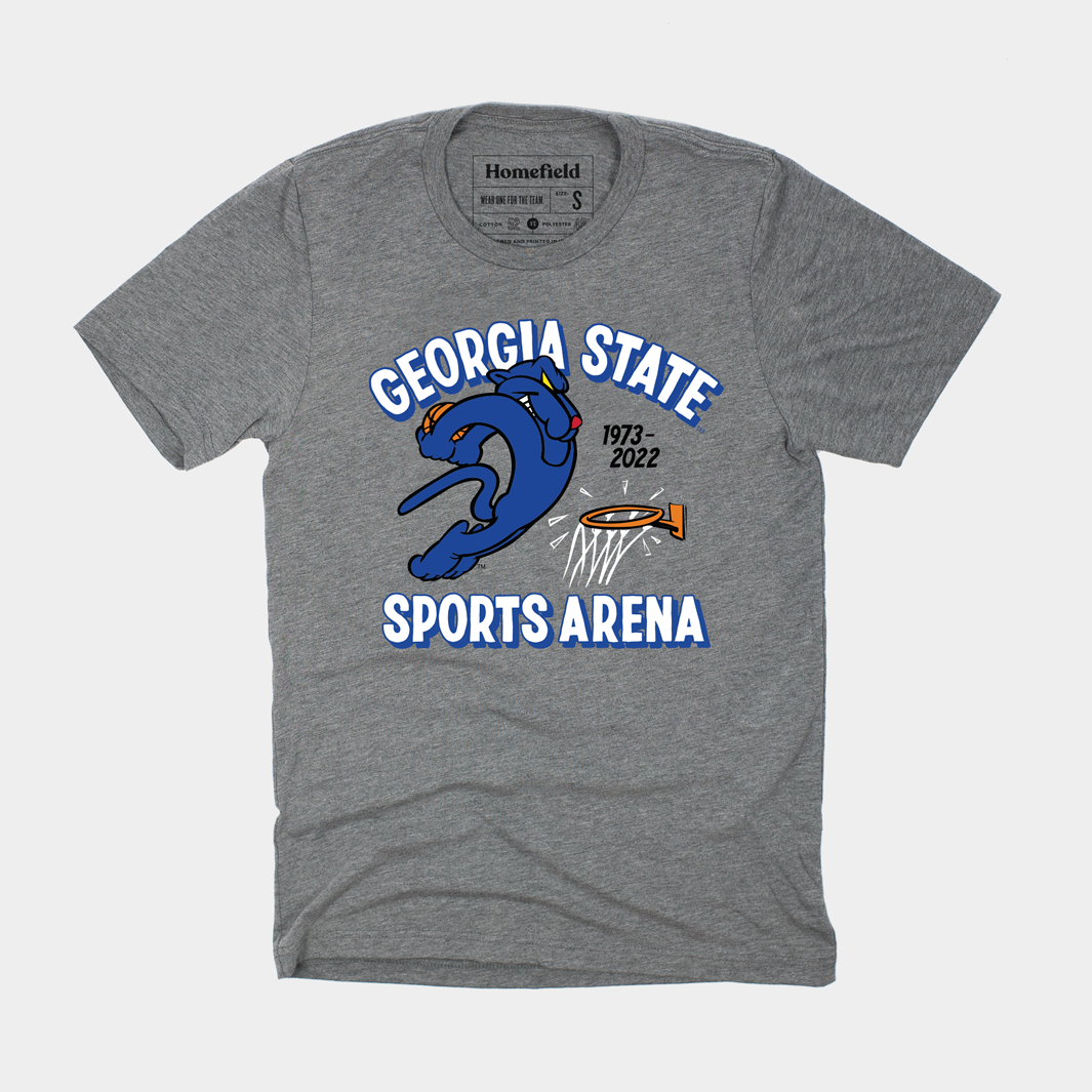 Georgia State Sports Arena Dunking Panther Tee