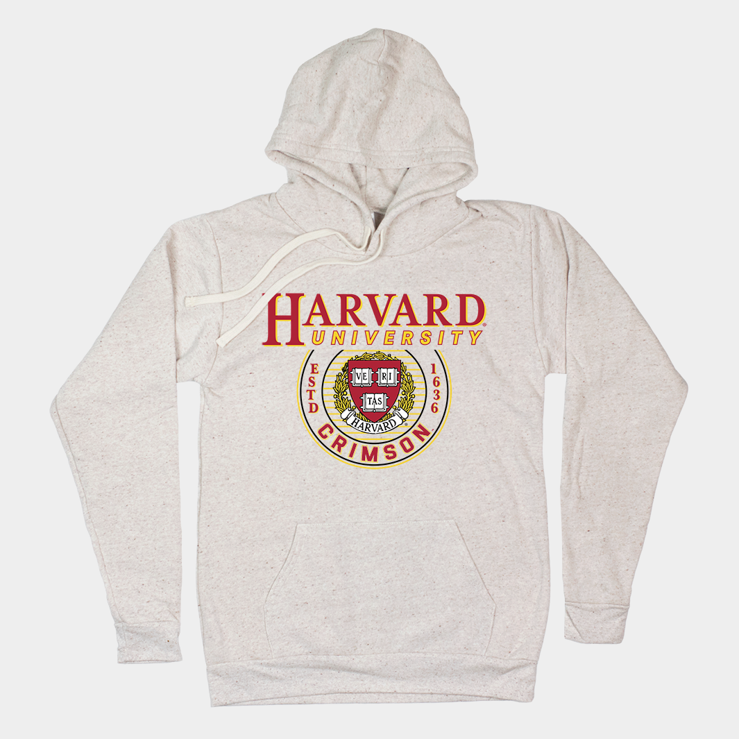 Harvard University Oatmeal Hoodie