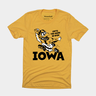 Iowa "Until The Game Is Won" Tee