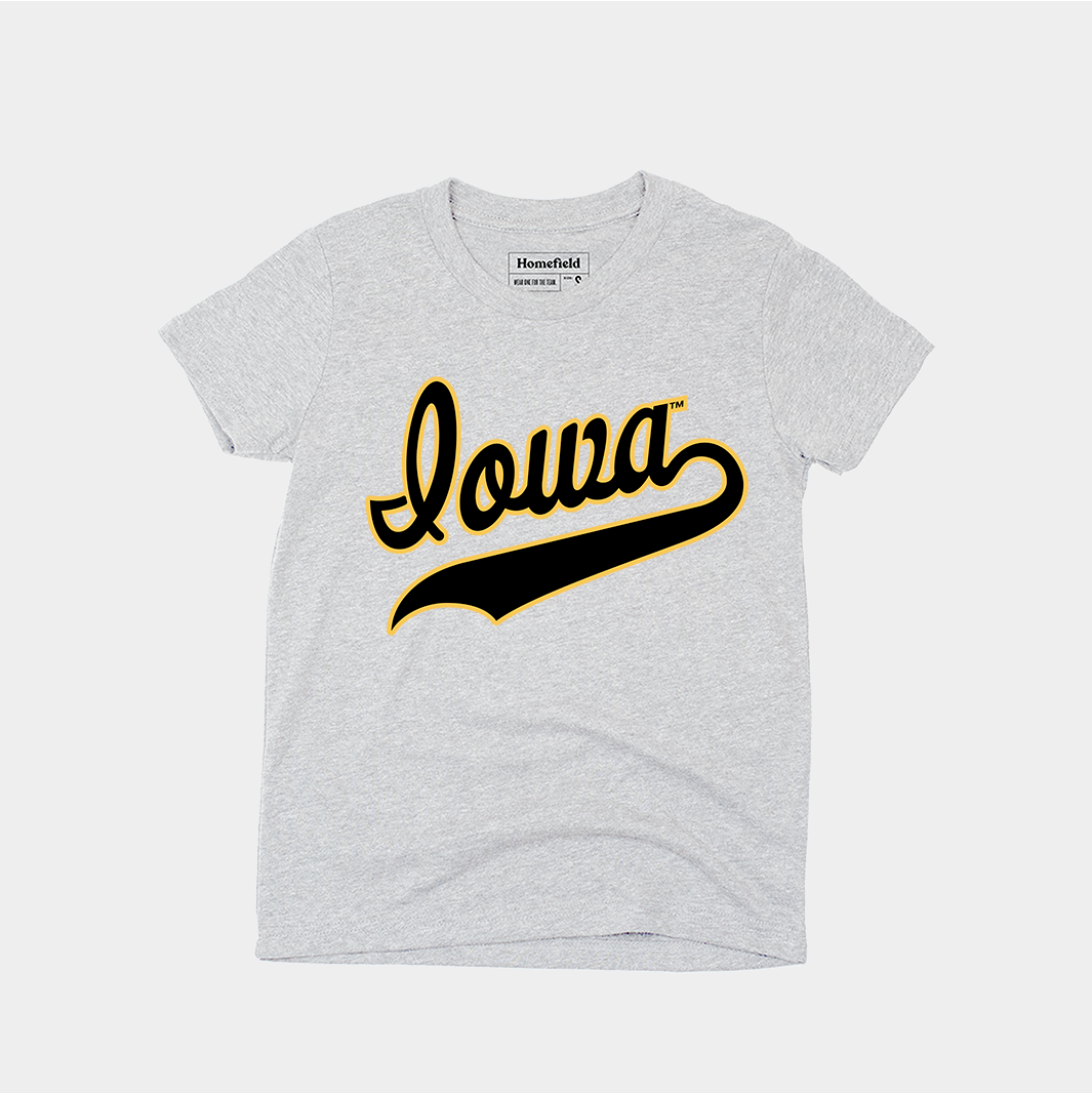 University of Iowa Script Youth Tee | Homefield