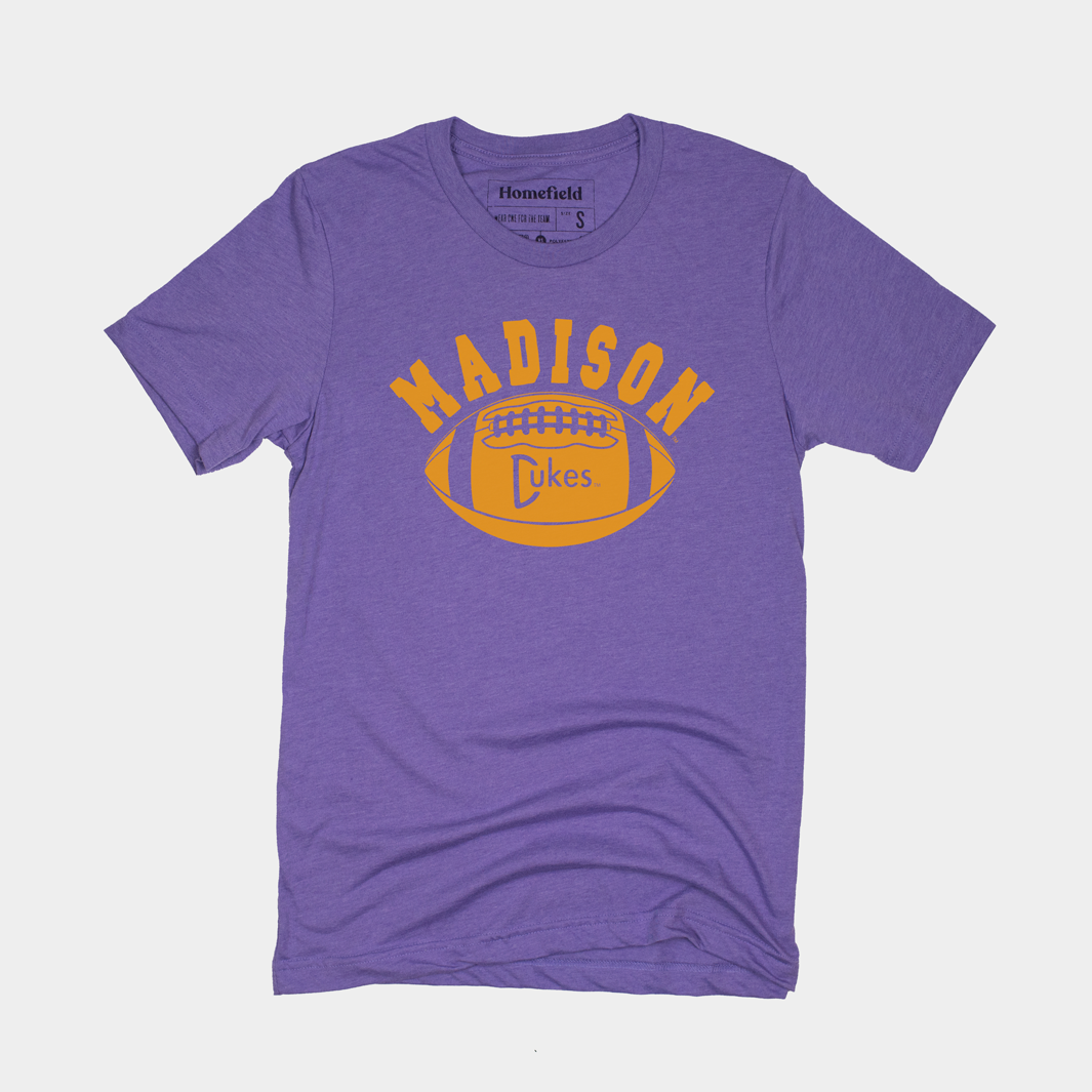 James Madison University Football Purple T-Shirt