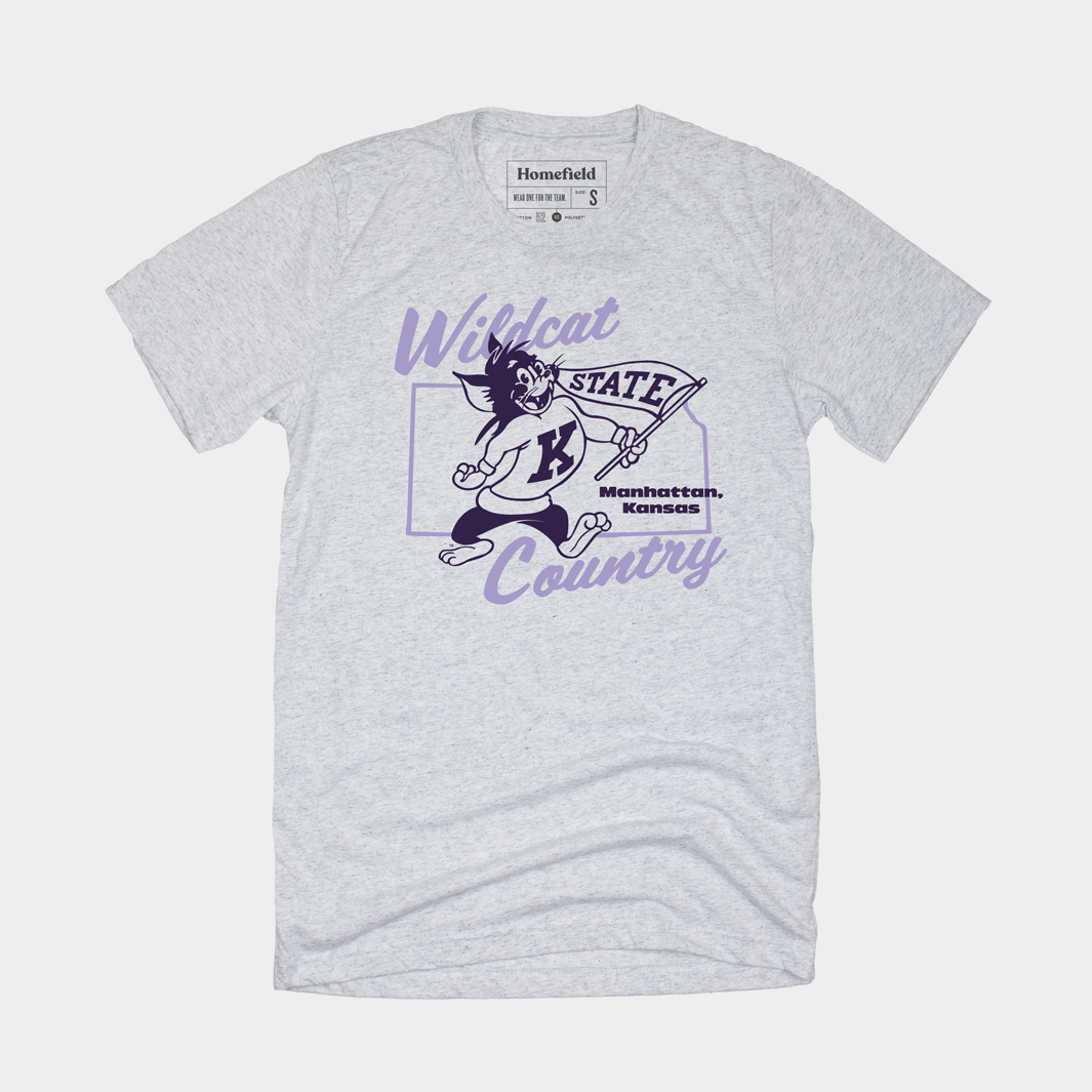 K-State "Wildcat Country" T-Shirt
