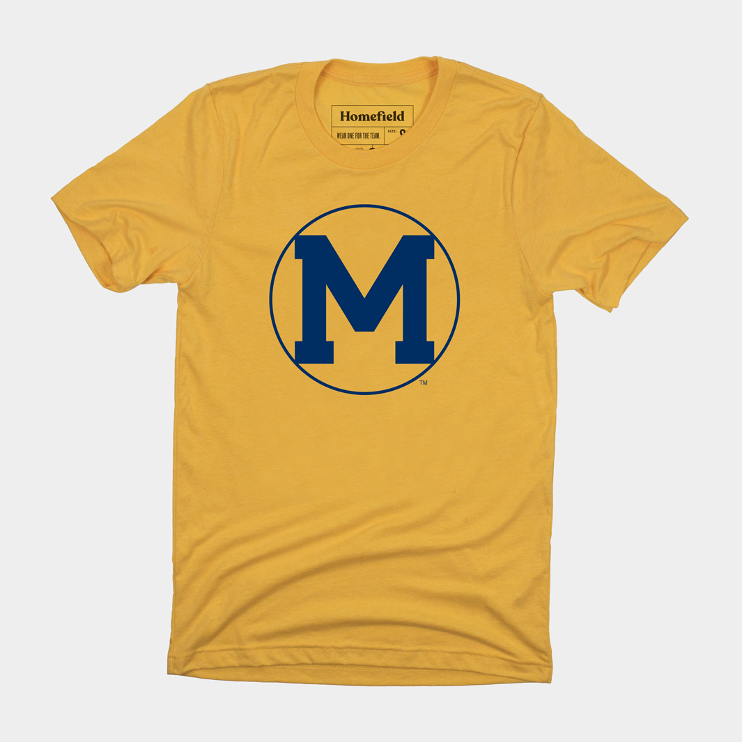 Vintage University of Michigan Block "M" T-Shirt