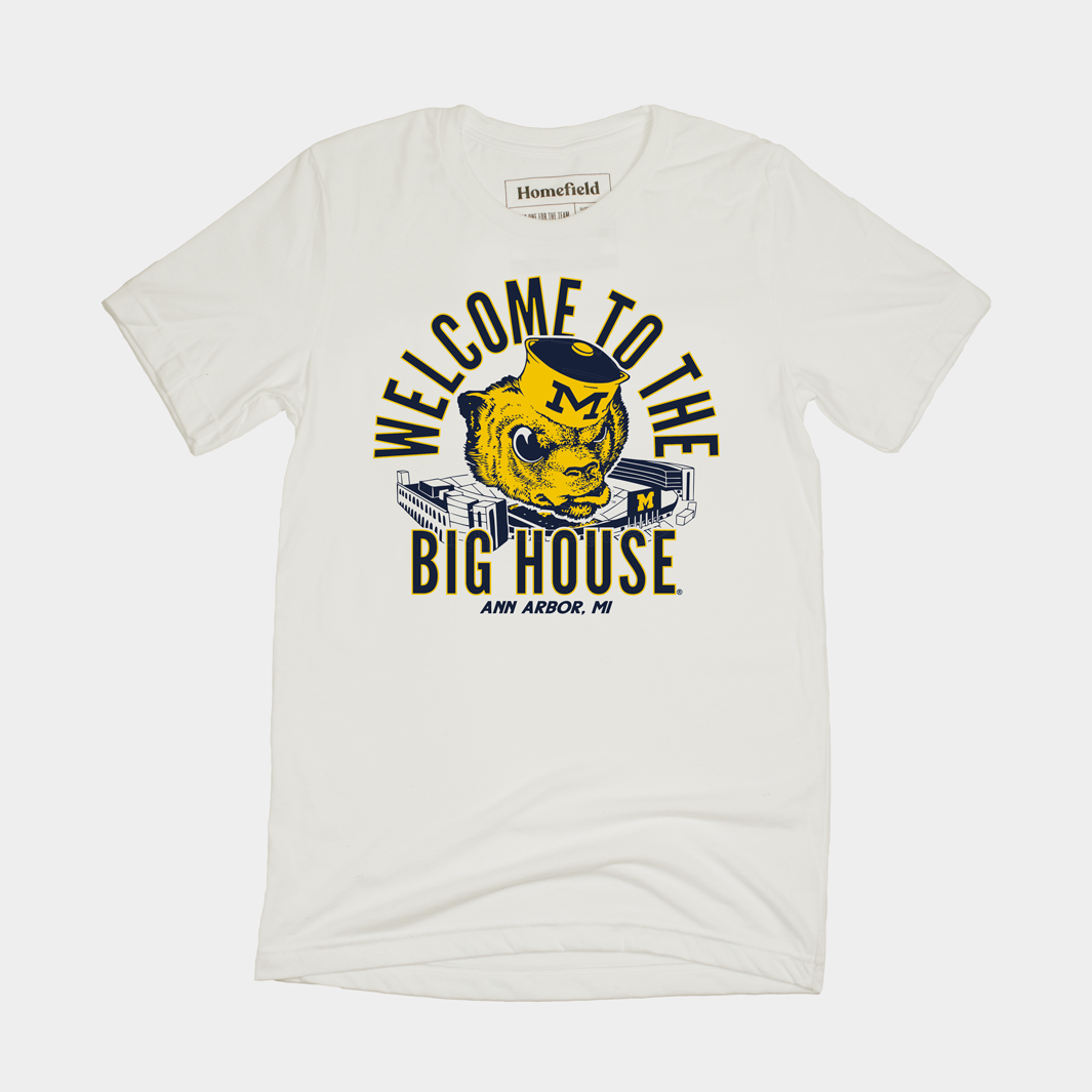 "Welcome to the Big House" Michigan Tee