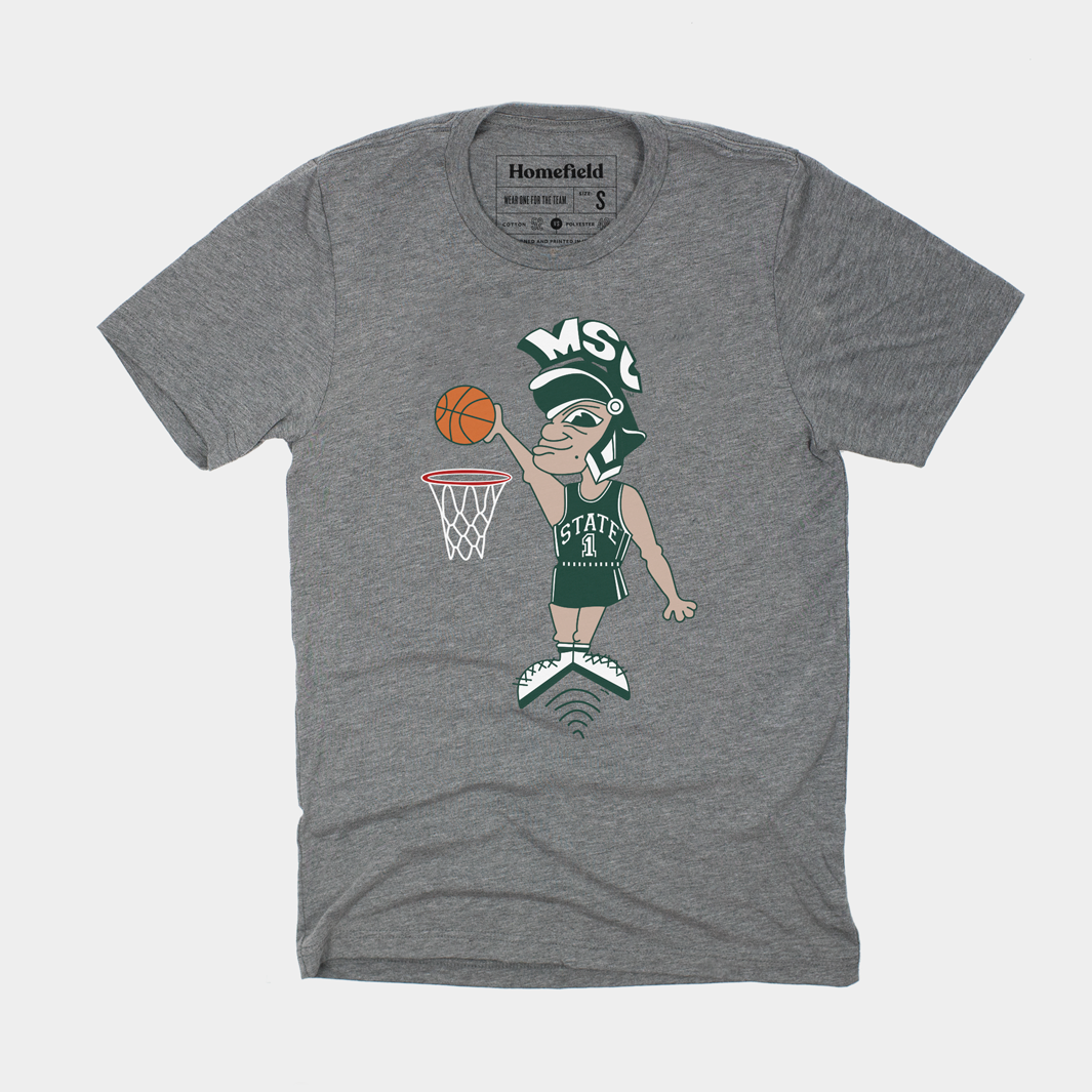 Vintage Michigan State Basketball T-Shirt