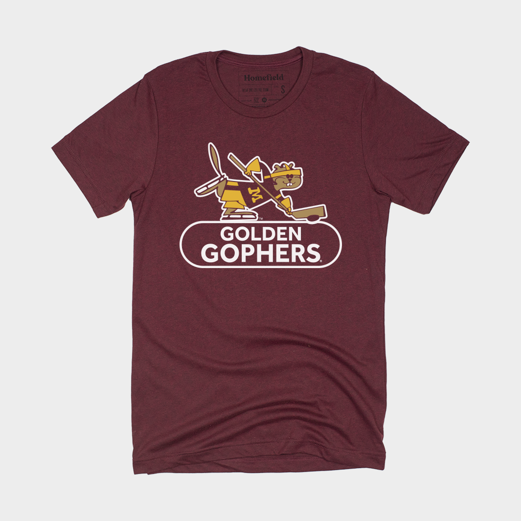 Vintage Minnesota Golden Gophers Hockey T-Shirt