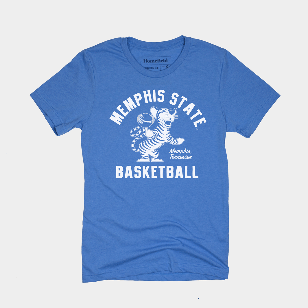 Retro Memphis State Basketball T-Shirt