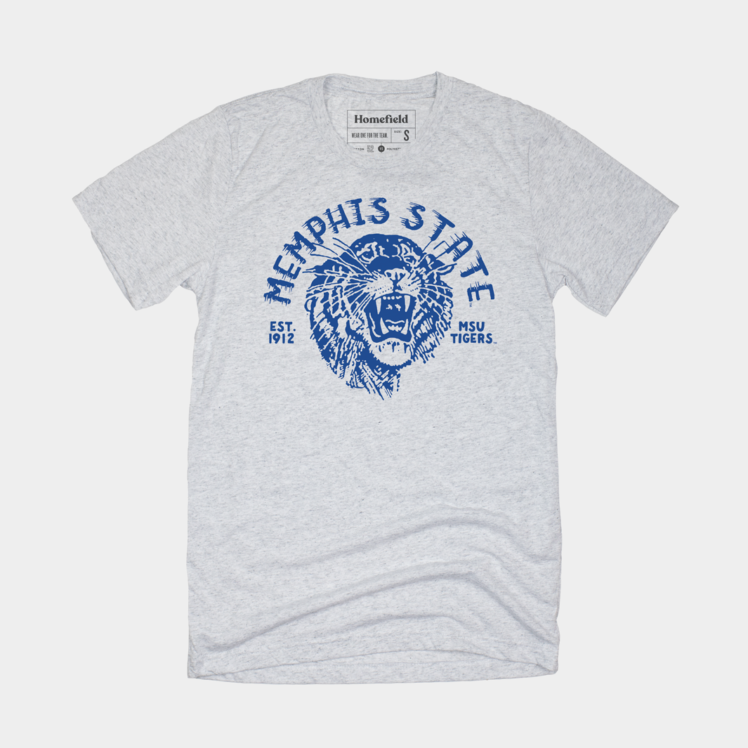Vintage Memphis State Tigers Ash Tee