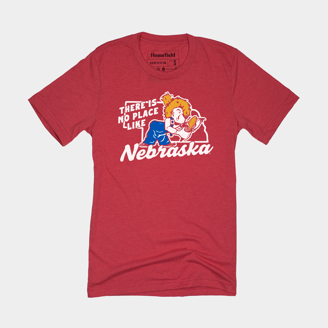 Retro "There is No Place like Nebraska" T-Shirt