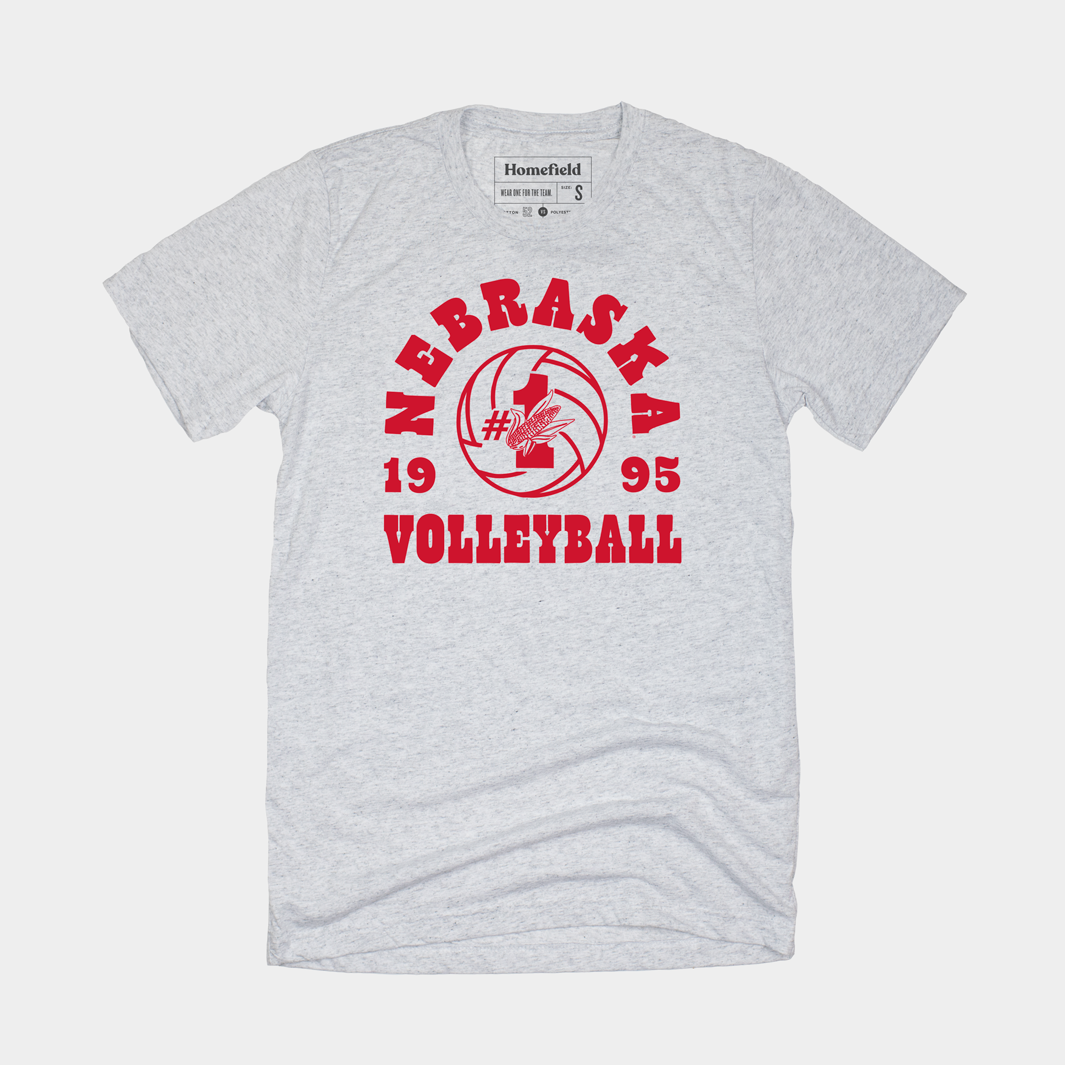 1995 Nebraska Volleyball Champs Tee