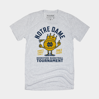 Men's Homefield Gold Notre Dame Fighting Irish Vintage Hockey T-Shirt