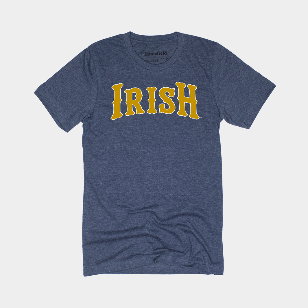 "Irish" Notre Dame Baseball Tee