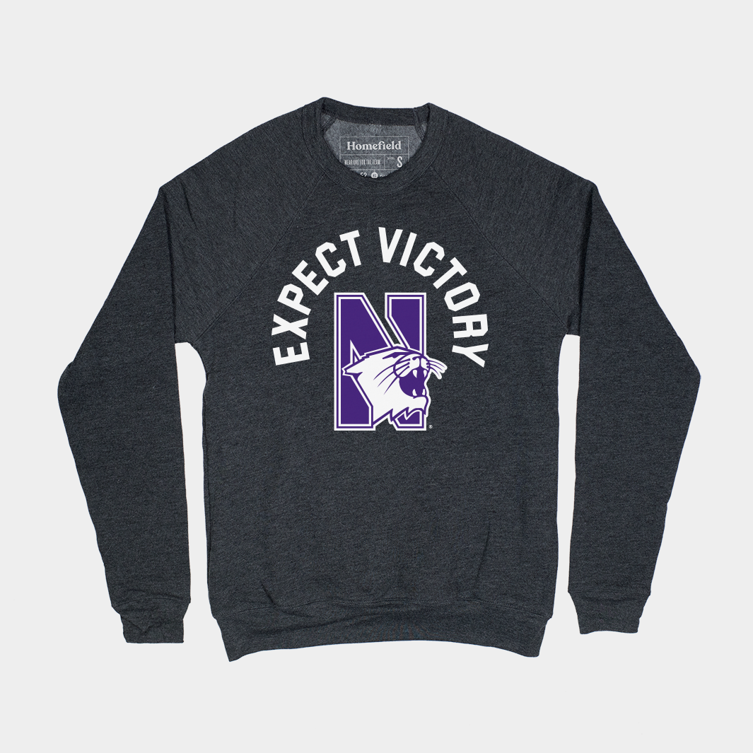 Retro 1995 Northwestern “Expect Victory” Football Crew