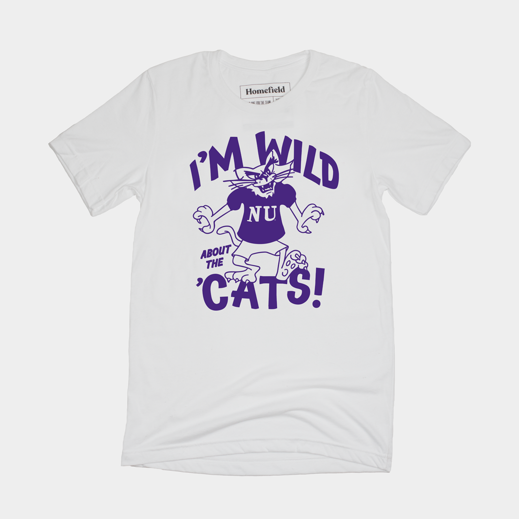 Retro NU “I’m Wild About the ‘Cats” Tee
