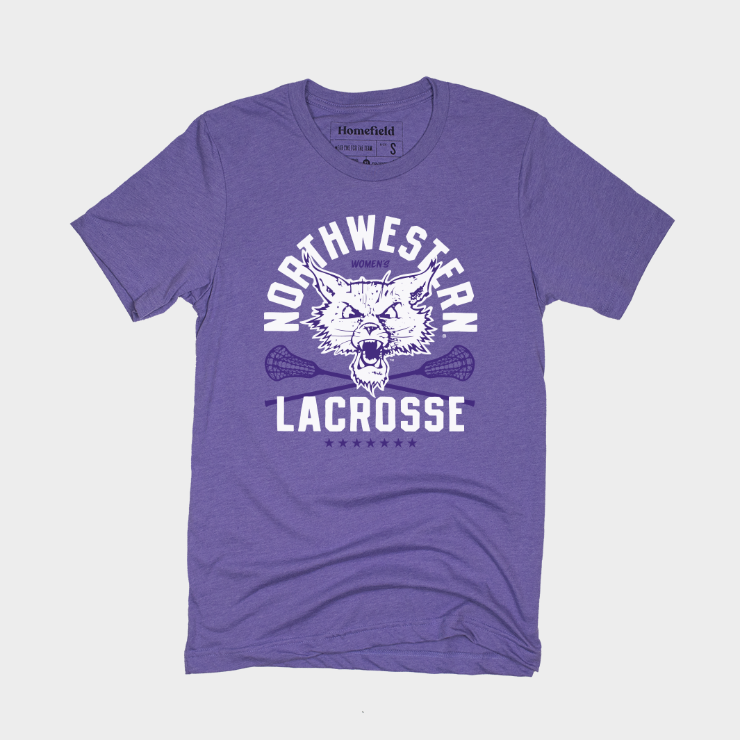 Northwestern Women’s Lacrosse Vintage Tee