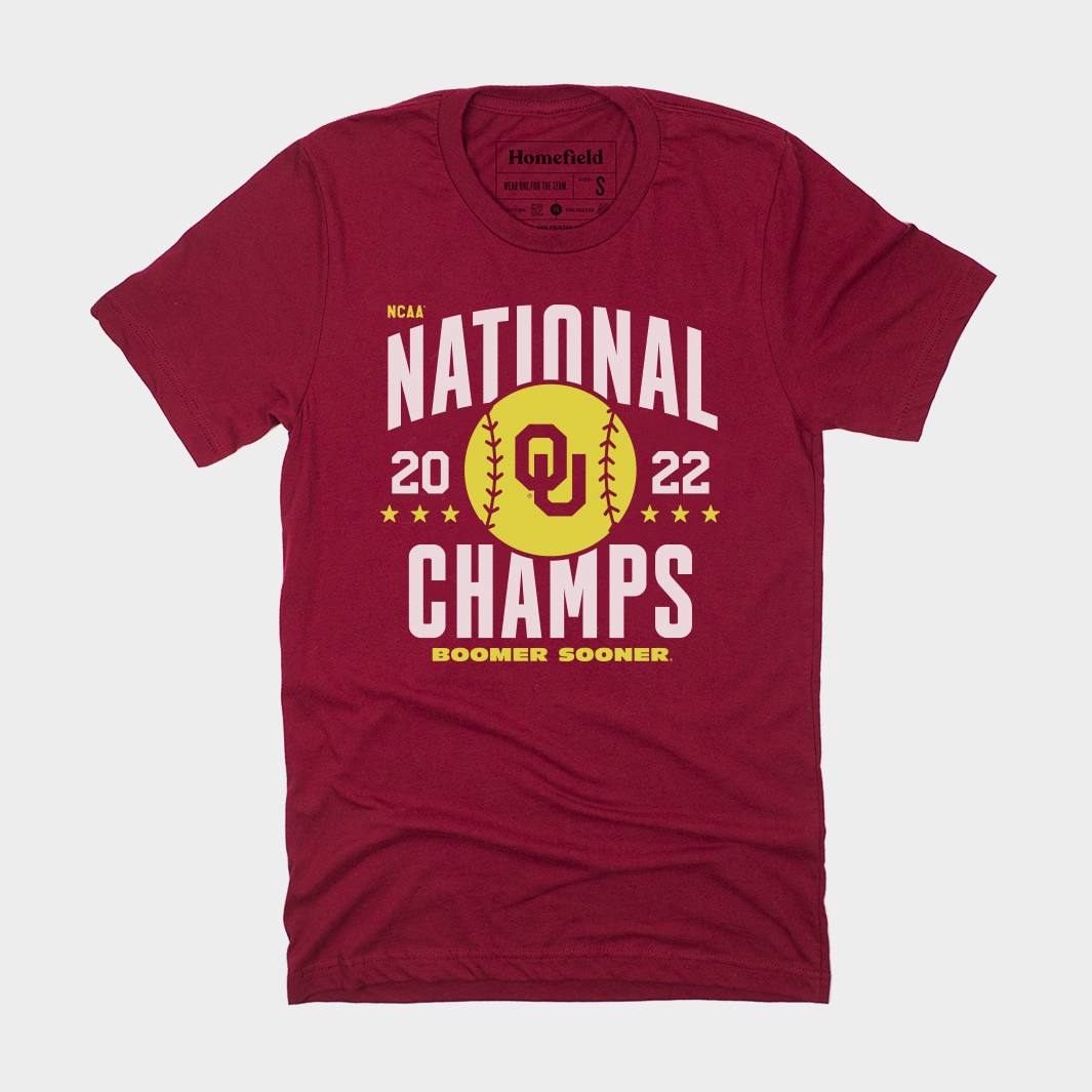 2022 Oklahoma Softball National Champs T-Shirt