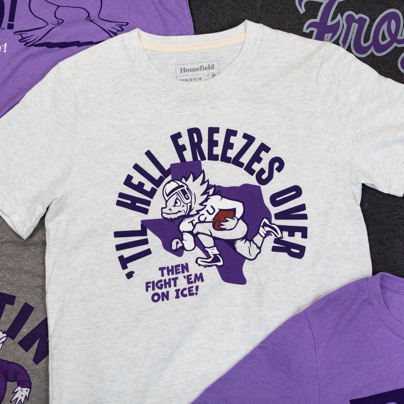 "'Til Hell Freezes Over" TCU Football Tee