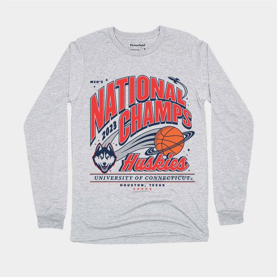 UConn 2023 National Champs Long Sleeve | Homefield