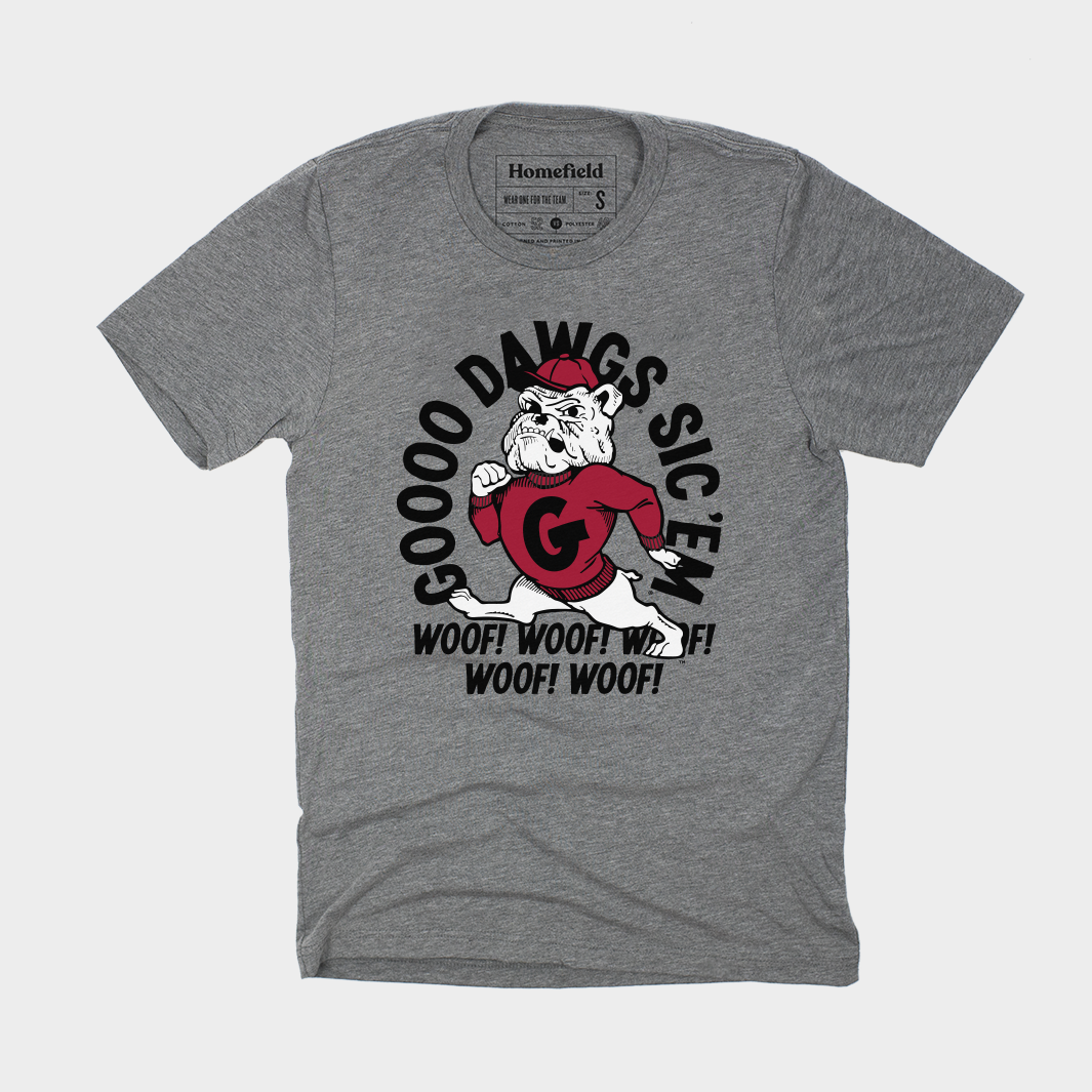 Go Dawgs Sic ‘Em Vintage Georgia T-Shirt