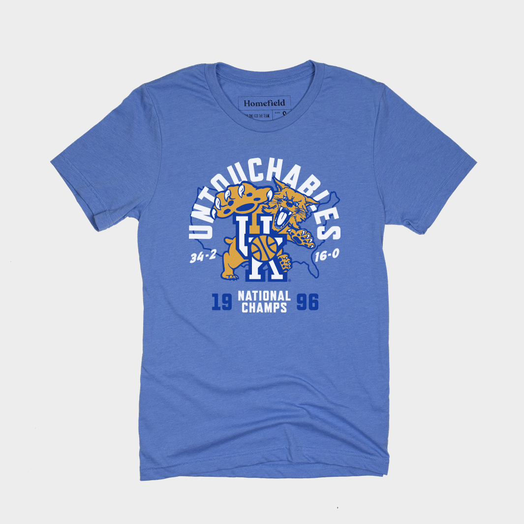 Kentucky Untouchables Retro Champs T-Shirt
