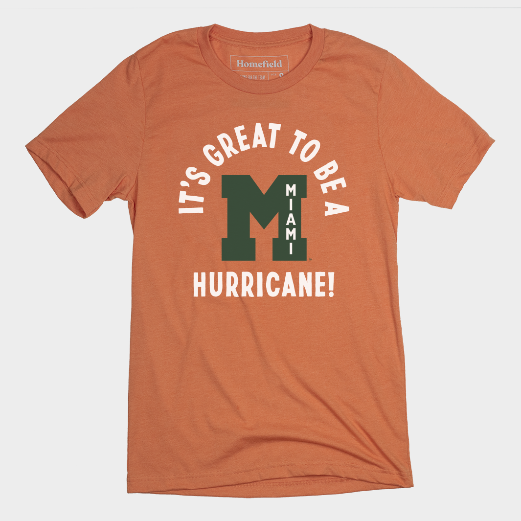 "It’s Great to be a Miami Hurricane" Vintage Tee