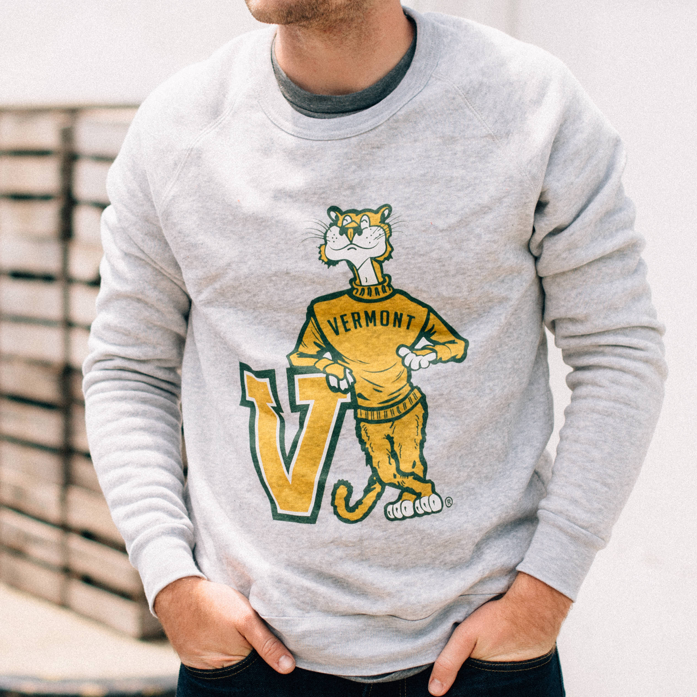 Vintage University of Vermont Charlie Sweatshirt