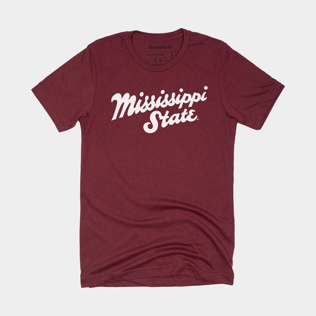 Mississippi State Script Tee