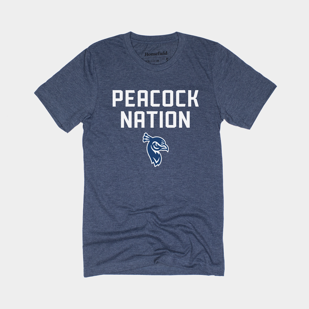 saint peters peacock nation shirt