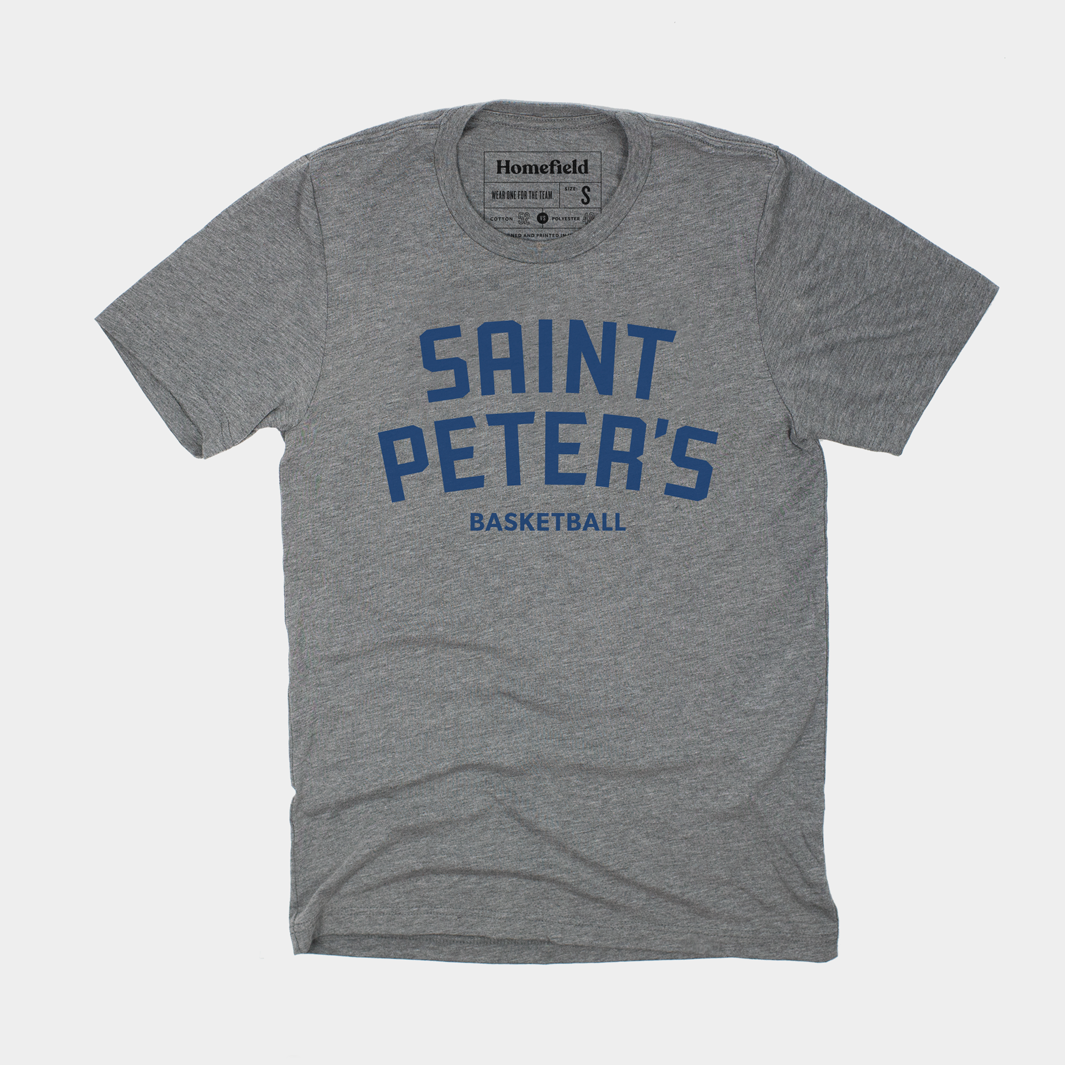 saint peters basketball tee
