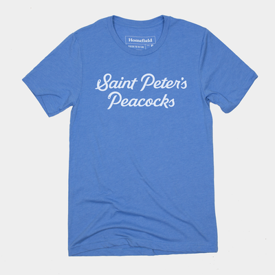 saint peters jersey script shirt