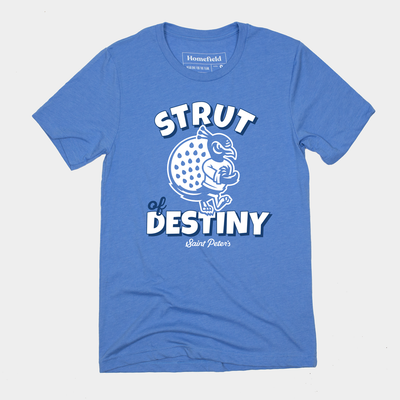 saint peters basketball strut of destiny shirt